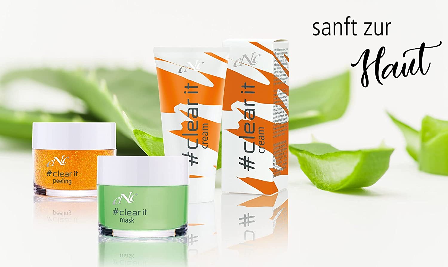 Clear it Set (Peeling, Maske, Cream)