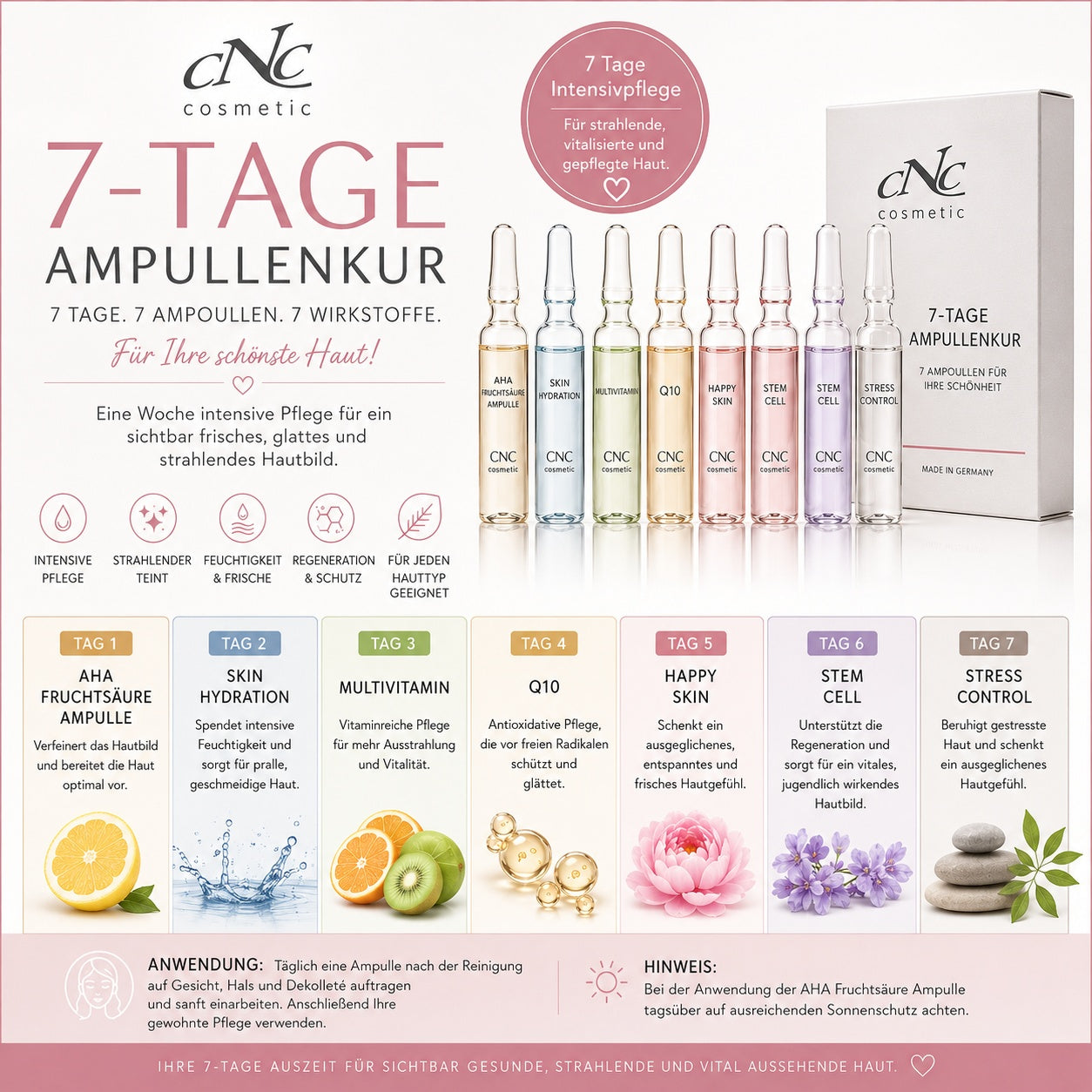7 Tage Ampullen Kur