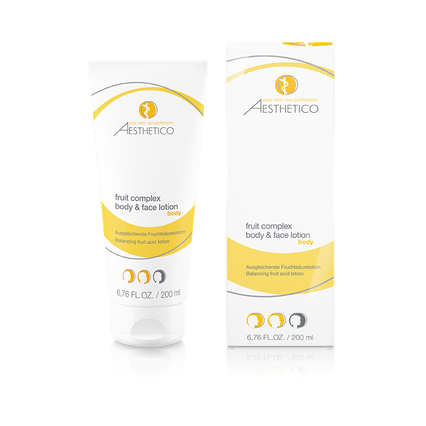 Aesthetico Fruit Complex Body & Face Lotion 200ml, Fruchtsäurelotion